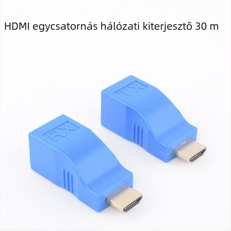 HDMI kiterjesztő HDMI30M modell, 4K felbontás, kapcsoló/elosztó, TV-hez, 30 m