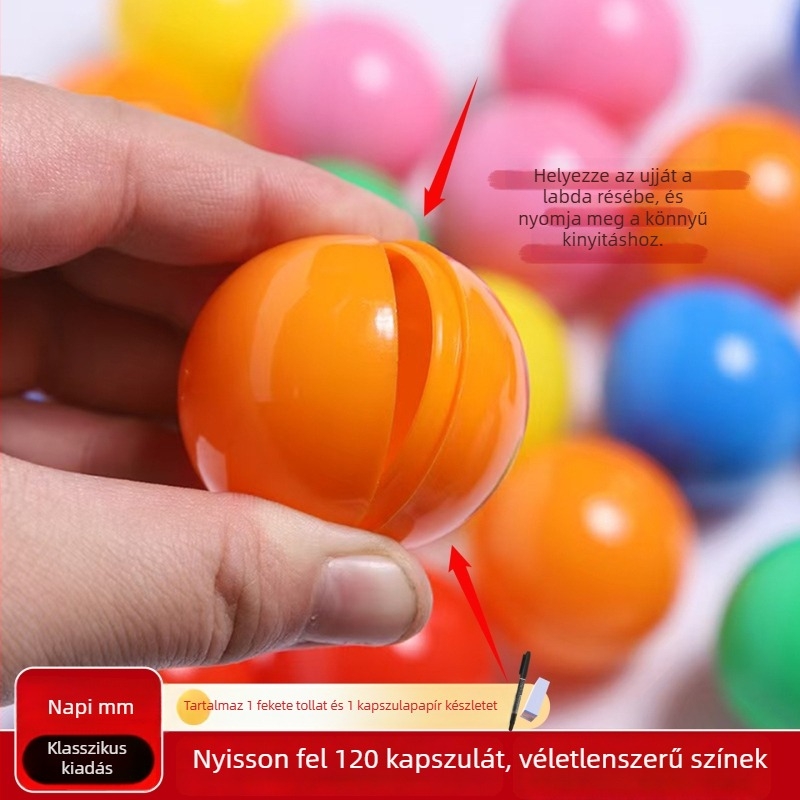 Kreatív sorsoló doboz játékrekvizitokhoz – céges évforduló és csapatépítő rendezvényekhez