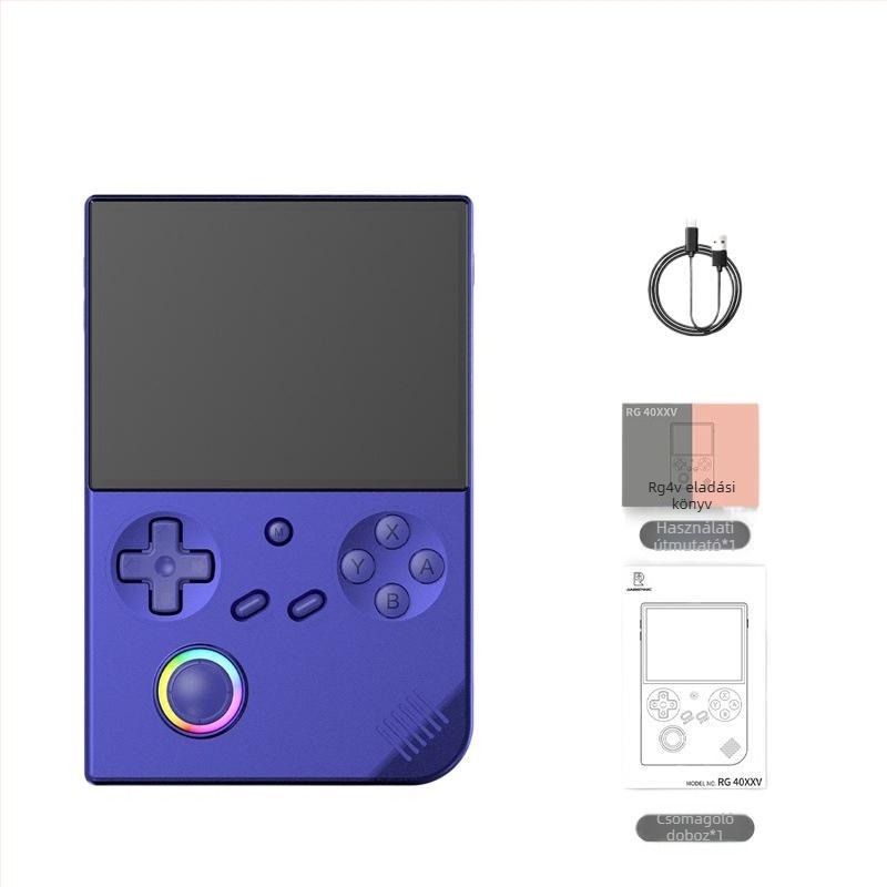 AMPOWN RG40XXV multimédiás PSP-stílusú hordozható játékkonzol HDMI TV-kimenettel, Wi-Fi és online multiplayer