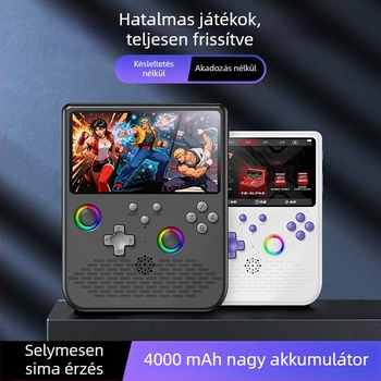 Új nyílt forráskódú H5 hordozható játékkonzol kettős joystickokkal, 5 hüvelykes IPS HD kijelző, PSP mini nosztalgikus arcade