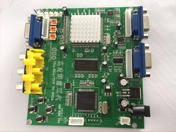 GBS 8200 RGBS to VGA kettős kimenetű kapcsoló/elosztó, támogatja a felbontásokat 1204x768 és 800x600, OEM elérhető, energia-gazdálkodás