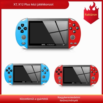 Joystick játékkonzol RPG játékokkal, 8 GB memória, Juli OS, nosztalgikus stílus, egyjátékos mód