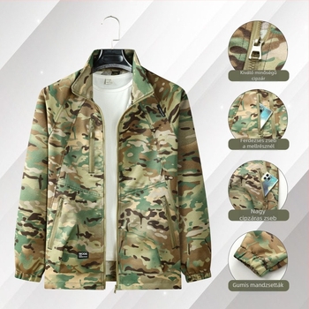 Munkaruha készlet tavasszal/őszre – lélegző poliészter-pamut twill, 85% poliester