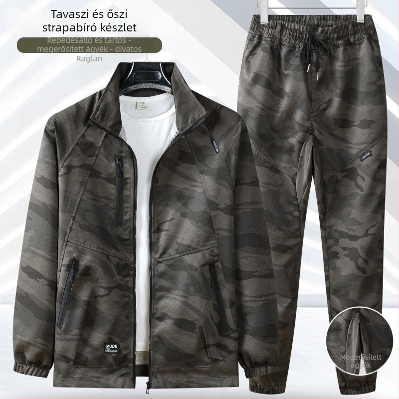 Munkaruha készlet tavasszal/őszre – lélegző poliészter-pamut twill, 85% poliester
