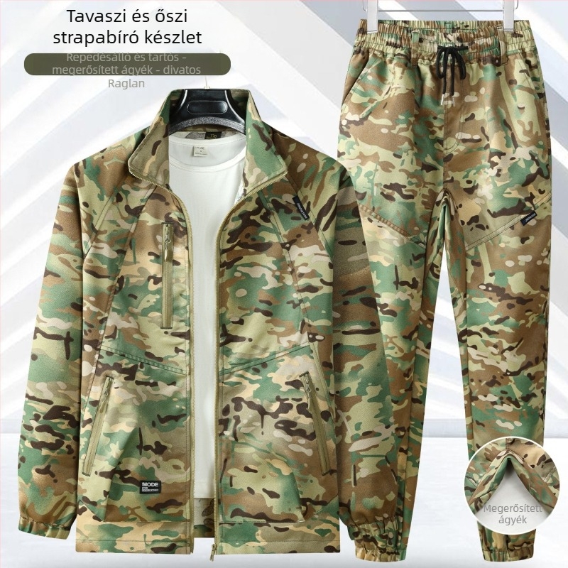 Munkaruha készlet tavasszal/őszre – lélegző poliészter-pamut twill, 85% poliester