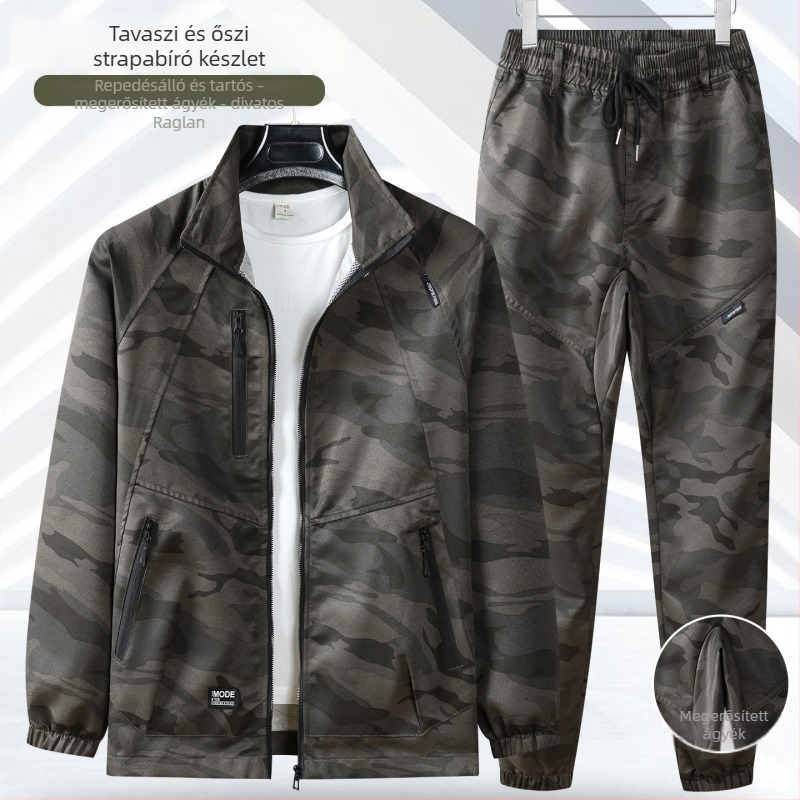 Munkaruha készlet tavasszal/őszre – lélegző poliészter-pamut twill, 85% poliester