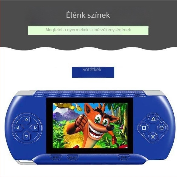 8-bites PVP videójáték-konzol, PVP3000, hordozható – klasszikus mini TV-játék