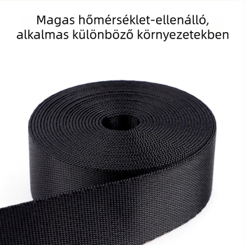 Nylon teherhordó heveder ratchet feszítő mechanizmussal, horog nélkül / dupla horog, márka Buntu