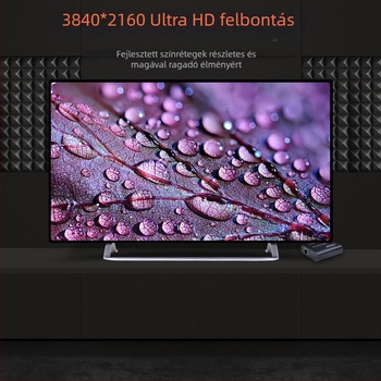 HDMI extender RJ45-ön keresztül, 4K, 120 m-ig, loop-out audióval és videó-hang szinkronizációval, modell BW-4KHE120L