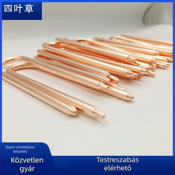 Réz hőcső modul DIY hűtéshez – 4 hőcső, hőelvezetés hőcsővel