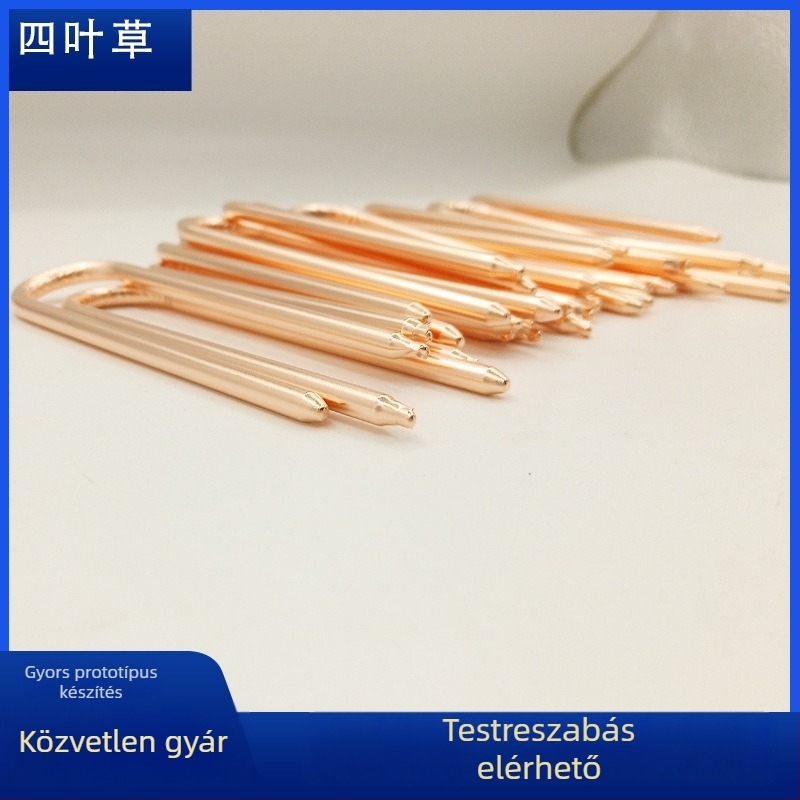 Réz hőcső modul DIY hűtéshez – 4 hőcső, hőelvezetés hőcsővel