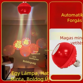 Forgó vetítő lámpa E27 fejjel, modell 9008, 220V, IP42