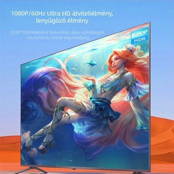 BW-HE150IP HDMI IP‑kiterjesztő kapcsoló, 150 m, 1920x1080, biztonsági megfigyeléshez, energia‑menedzsment támogatott