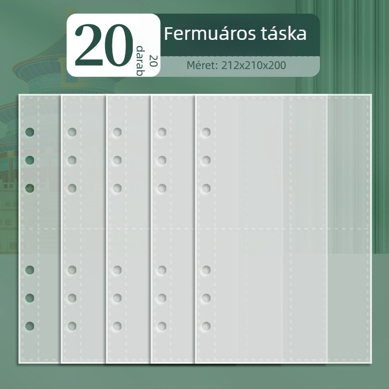 Utazási pecsételő napló laza levélkötéssel, Dowling papír 75 g/m², 50-100 oldal, kreatív stílus