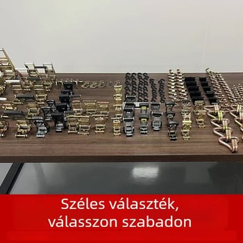Teherhordó feszítő autókhoz E-alakú csattal, konténer tartó, rakományrögzítő heveder, nehéz terhelésű feszítő