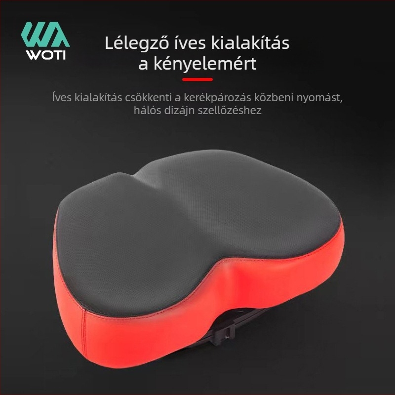 WOTI 1070 PU kerékpárnyereg közönséges kerékpárhoz
