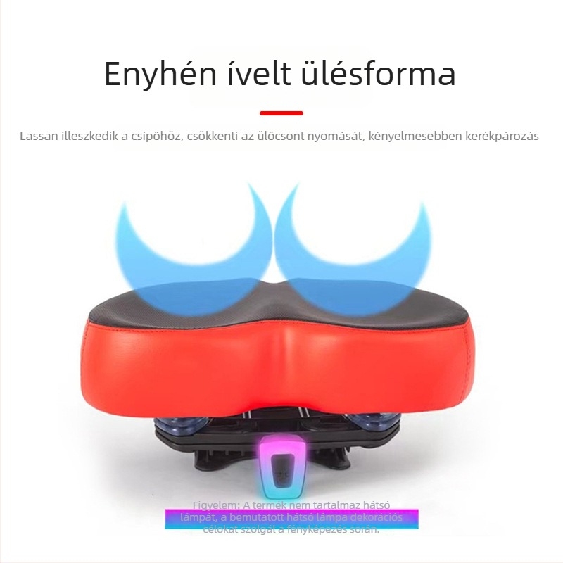 WOTI 1070 PU kerékpárnyereg közönséges kerékpárhoz
