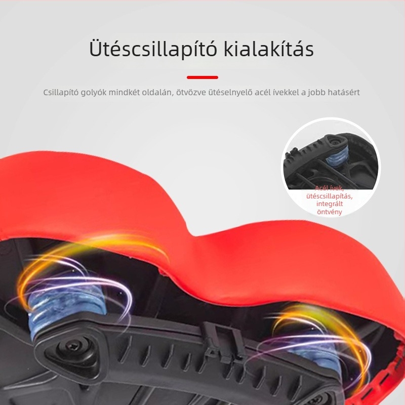 WOTI 1070 PU kerékpárnyereg közönséges kerékpárhoz