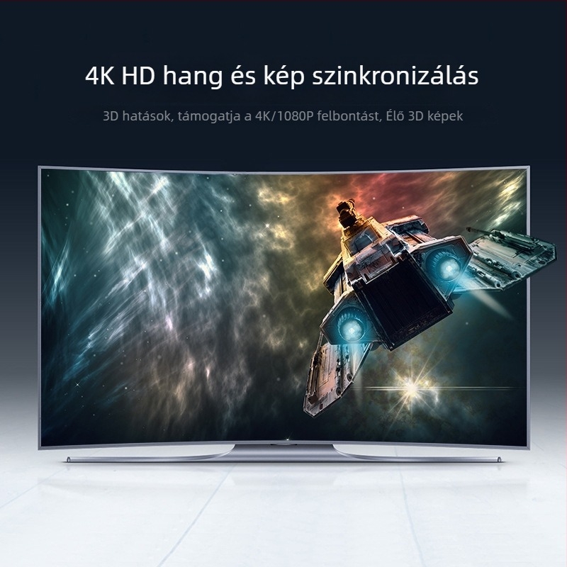 Weixun HDMI kapcsoló/elosztó, AFFH0, 4K 30 Hz, távoli ébresztés