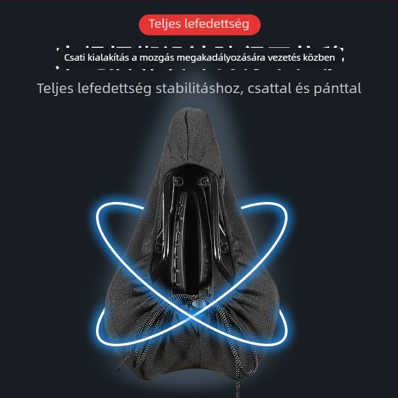 Kerékpárnyereg, szilikon, AZT-07 modell, Tianqi márka, univerzális terepkerékpár