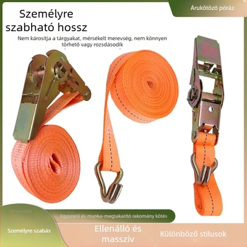 Ratchet csattos heveder teher rögzítésére, márka Bundle, szállításhoz