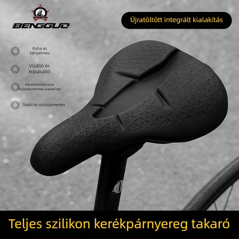 Bunguo Bg-0391 szilikon vízálló nyeregfedél kerékpárhoz, standard kerékpárokhoz