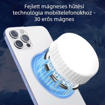Mobiltelefon hűtő radiátor, 15 g, műanyag + fém + vas, interfész nélküli