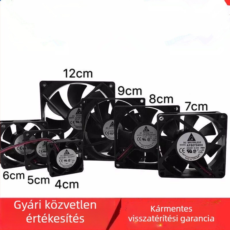 CPU hűtőventilátor olajcsapágyas, modell 6015, 1900 RPM, zaj 20 dB, 4 hőcső, légköri hűtés