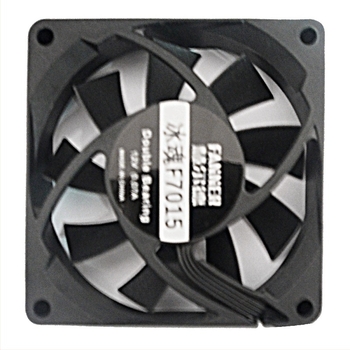 Házhűtő ventilátor Ice Soul F7015, kettős golyóscsapágy, 4-pines PWM vezérlés, AMD CPU-kompatibilis