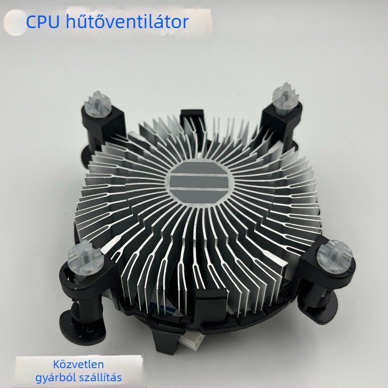 CPU hűtő Intel 775/1150/1155/1156/1151/1200 – alumínium, hidraulikus csapágy, 2000 RPM, 22 dB, modell LFB-115-36