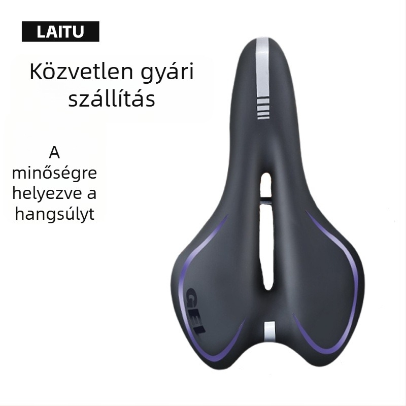 Kerékpárnyereg - Laitu 066, PU és magas elasztikus pamut, sportos stílus