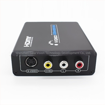 GAIA AV/S HDMI kapcsoló RCA és S-Video bemenetekkel, 1080p, támogatja a többkimenetes elosztást