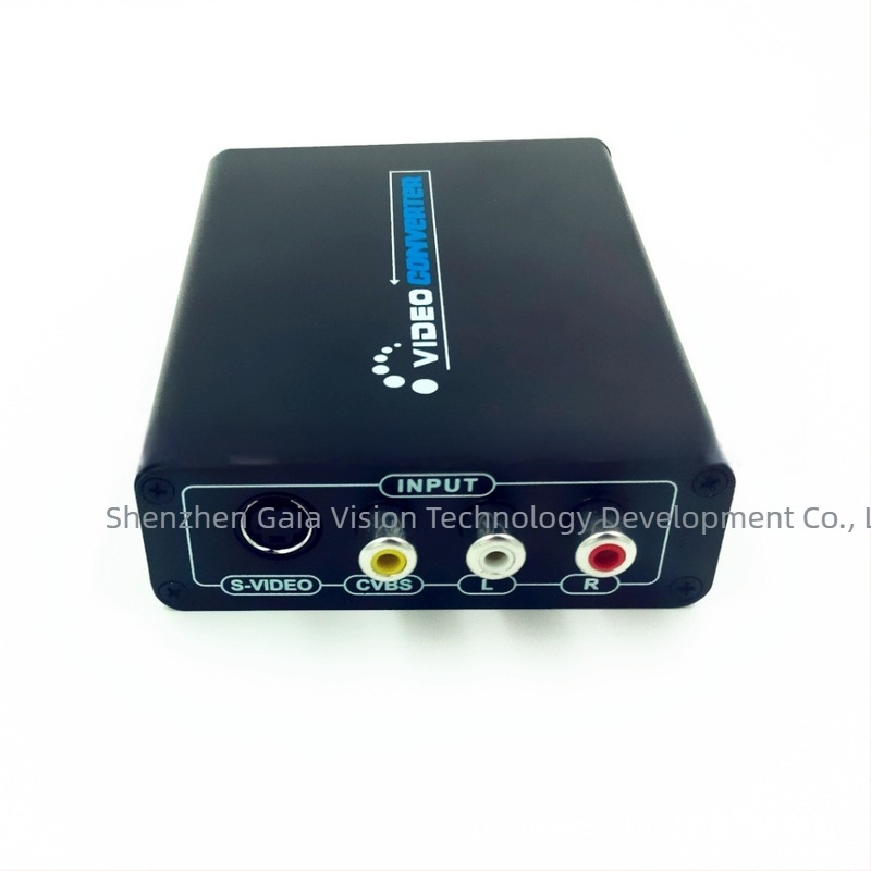 GAIA AV/S HDMI kapcsoló RCA és S-Video bemenetekkel, 1080p, támogatja a többkimenetes elosztást