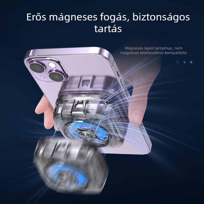 Thunder zun Lz-f49 mobiltelefon hűtő, 10W, 53g, Type-C, ABS+PCB