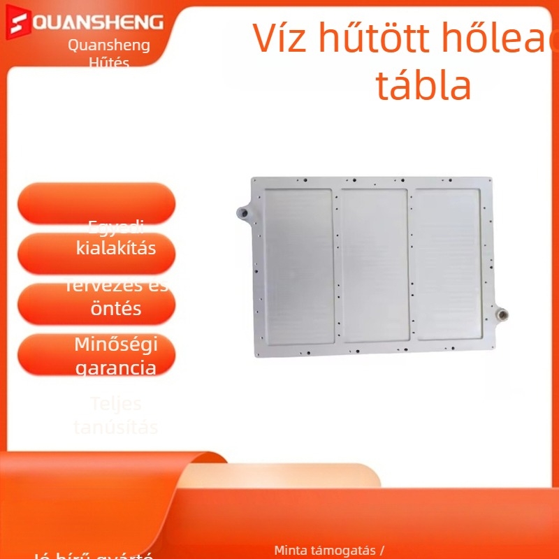 Vízhűtő radiátor - réz-alumínium ötvözet, hőcső hűtés, 4800 rpm, zaj 26 dB