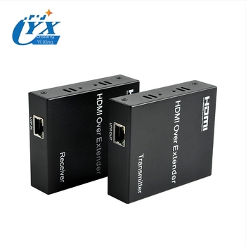 HDMI hosszabbító 120 m-es videójel-erősítővel (HDMI-RJ45)
