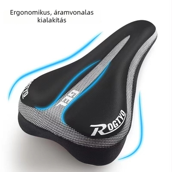 Kerékpárnyereg huzat, szilikon/Lycra, modell ZT-001, hagyományos kerékpárhoz