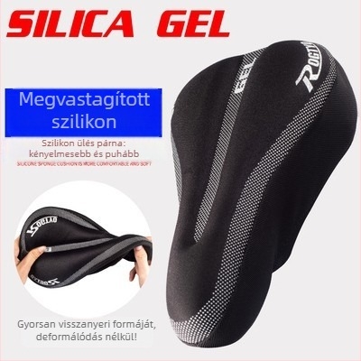 Kerékpárnyereg huzat, szilikon/Lycra, modell ZT-001, hagyományos kerékpárhoz