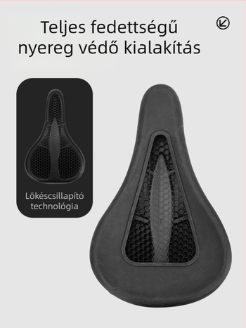 FOREVER BG-0391 Szilikon Kerékpár Nyereg, Univerzális, Sportos Stílus