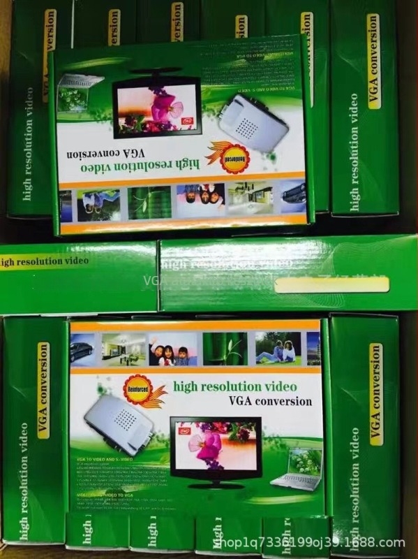 Video konverter BNC-ról VGA-ra, 1920x1080 felbontás, Windows 7 kompatibilis, energia menedzsment támogatott
