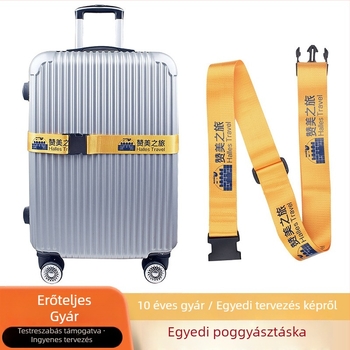 Nylon utazótáskára készült hevederek, 80 kg teherbírás, testre szabható csomagolóhevederek
