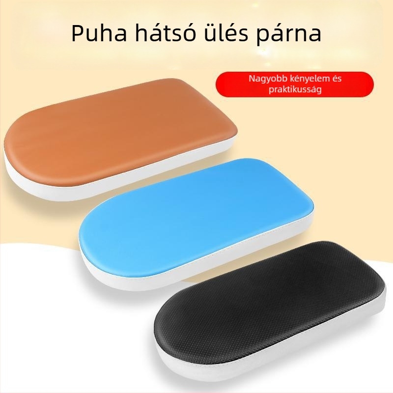 Kerékpárnyereg — hátsó ülőpárna, PU + hab (modell: Bicycle rear seat cushion; márka: Senowoiry/ji rui; kompatibilitás: hagyományos kerékpárok)