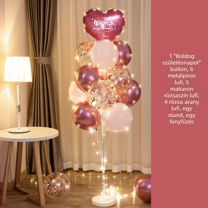 Fénnyel világító beltéri fesztiváli oszlop | Anyag: Műanyag | Beltéri használatra | Alkalmas sporteseményekre | Márka: Egyéb