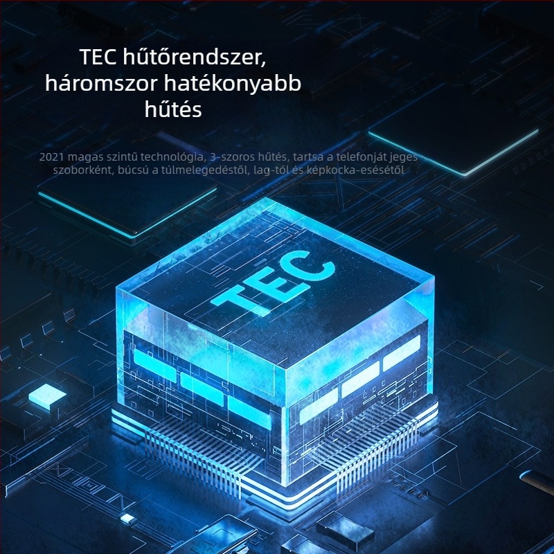 N5 mobiltelefon hűtőbordája – ABS anyag, mágneses leválasztható hátsó klipsz, 5000 RPM, halk működés