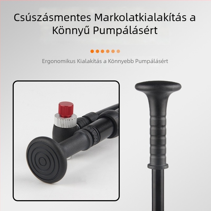 DRCKHROS nagy nyomású mini pumpa alumínium ötvözetből országúti kerékpárokhoz