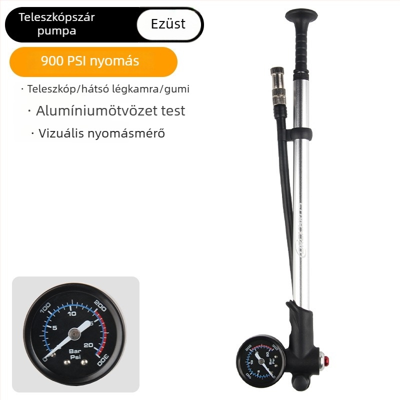 DRCKHROS nagy nyomású mini pumpa alumínium ötvözetből országúti kerékpárokhoz