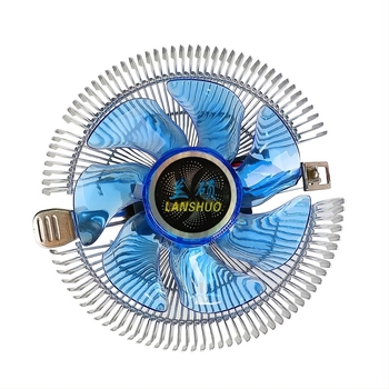 CPU ventilátor Lanshuo Blue ice ( Socket478 kompatibilitás; Gömbcsapágy; Alumíniumötvözet; Forgássebesség: 2500 RPM)