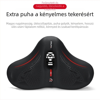 Yafeng kerékpárnyereg: PU bőr, PP műanyag alsó héj, PU habpárna, vas ív; kompatibilis a Peloton Bike