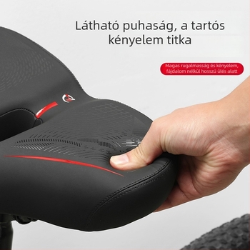Yafeng kerékpárnyereg: PU bőr, PP műanyag alsó héj, PU habpárna, vas ív; kompatibilis a Peloton Bike