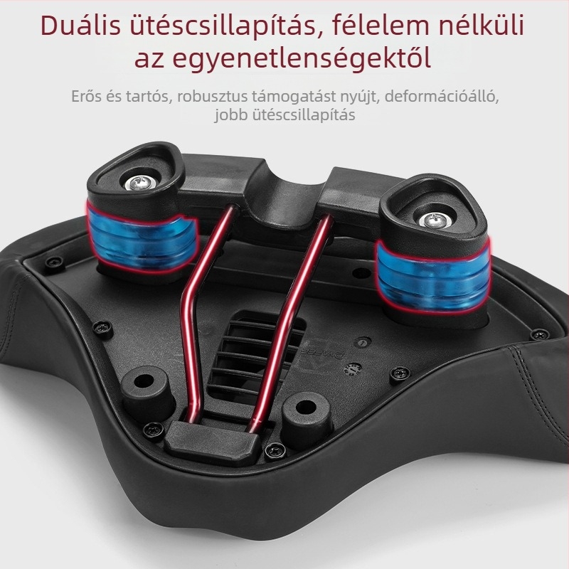 Yafeng kerékpárnyereg: PU bőr, PP műanyag alsó héj, PU habpárna, vas ív; kompatibilis a Peloton Bike